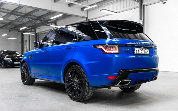 Land Rover Range Rover Sport cena 520000 przebieg: 52979, rok produkcji 2022 z Gubin małe 781